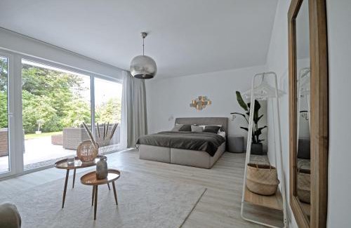 Bad Grund Villa | Haus Orbis Noster im Harz - Whirlpool und Sauna - direkt am Wald