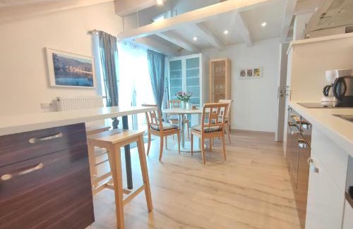 Sankt Englmar Apartment | Haus Paradies Superior FEWO`S Loft, Terrasse, private Sauna, aktiv Card, Sankt Englmar