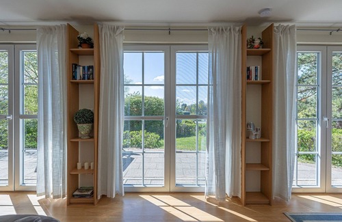 Kosel House | Haus Sonnenschein - Dachterrasse, Schleiblick, Terrasse Garten, Kamin, Dusche