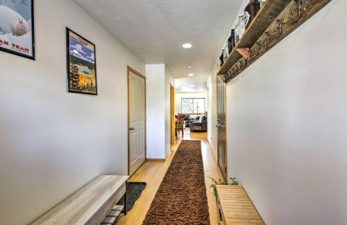 Bozeman House | Heart of Bozeman Townhome with Patio Near MSU