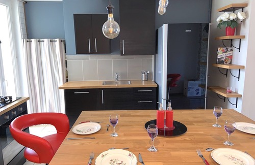 Sablon Apartment | Heart of Metz, 2 rooms free parking wifi 75m² "Le Saint Bernard