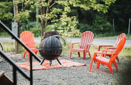 Penn Yan House | Heated & AC Full Bathroom Covered Wagon