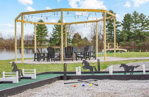Frankfort House | Heated Pool, Hot Tub, Mini Golf, Theater-Sleeps 28