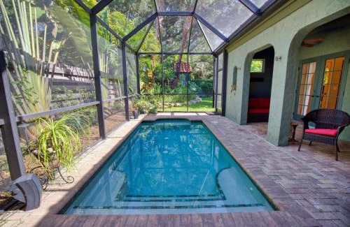 Sarasota House | Heated Saltwater Pool, Breathtaking outdoor terraces, beautiful landscaping- Villa Serene Escape