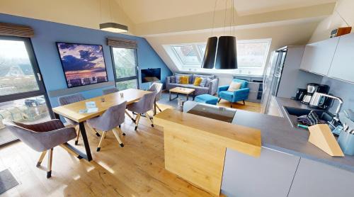 Timmendorfer Strand Apartment | Heaven House Penthousewohnung Sterngucker mit Whirlpool