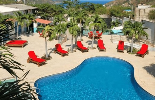 Taganga Hotel | Hermosa Habitacion Estandar Twin En Taganga