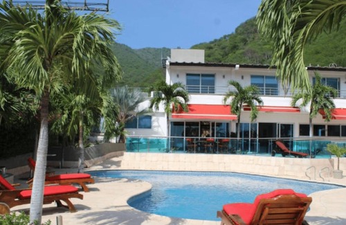 Taganga Hotel | Hermosa Habitacion Estandar Twin En Taganga