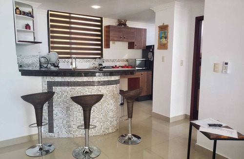 Manta Apartment | Hermosa Suite Para TUS Vacaciones EN LA Playa, Piscina CON Vista Panoramica