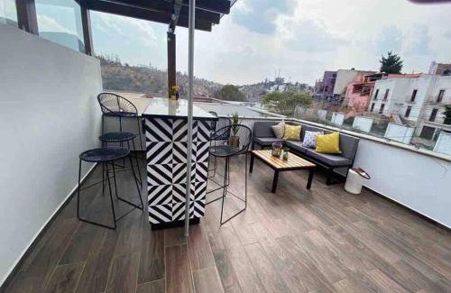 De La Presa Apartment | Hermoso Penthouse cerca del centro