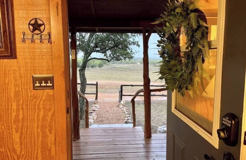 Llano Cabin | Hickory Ridge Hide Away Cabin- Romantic Getaway, Beautiful Starry Skies, Sunsets