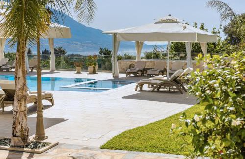 Spartia Villa | Hidden Gem Estate superior luxury villa kefalonia private pool stunning sea & mountain views 5 acres of lush gardens World class accommodation