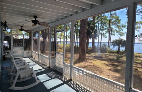 Panacea Cottage | Hideaway Beach Cottage on waterfront with amazing views.