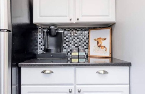 Highlands Apartment | Highlands 2 BR Mid- Century Getaway with Firepit