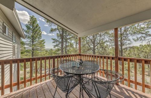 Ruidoso House | Hillside Haven with Deck Less Than 2 Miles to Dwtn Ruidoso!