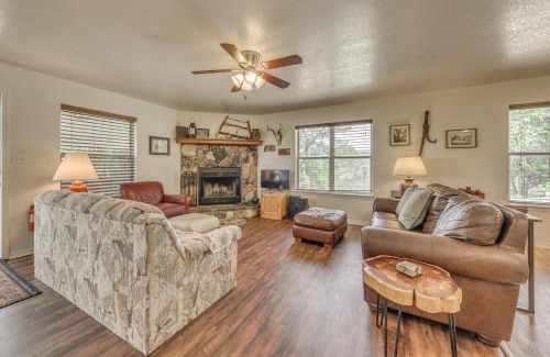 Ruidoso House | Hillside Haven with Deck Less Than 2 Miles to Dwtn Ruidoso!
