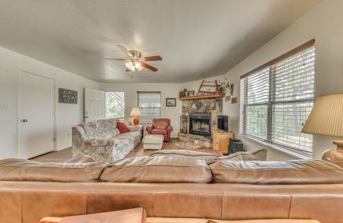 Ruidoso House | Hillside Haven with Deck Less Than 2 Miles to Dwtn Ruidoso!