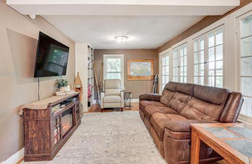 Wakefield House | Hillside Home on 5 Wooded Acres in Wakefield!