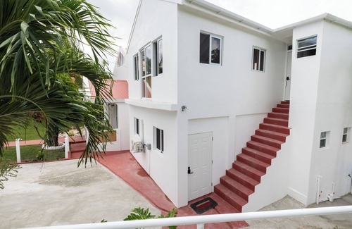 Dickenson Bay Apartment | Hilltop View: Convenient & Peaceful Studio Haven