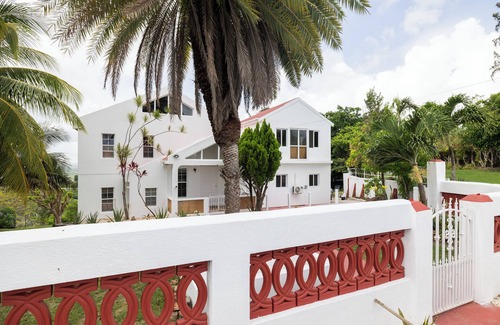 Dickenson Bay Apartment | Hilltop View: Convenient & Peaceful Studio Haven