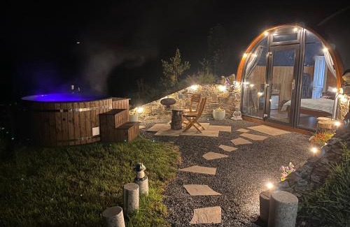 Silverbridge Apartment | Hilltop Hideaway - Secluded pod with private hot tub