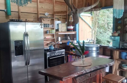Big Creek Cabin | Hilltop Jungle Cabin with Expansive Ocean Views and Steps from The Beach