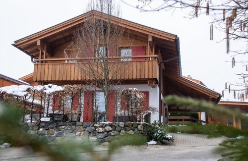 Lechbruck House | Hirsch Chalet #Sauna