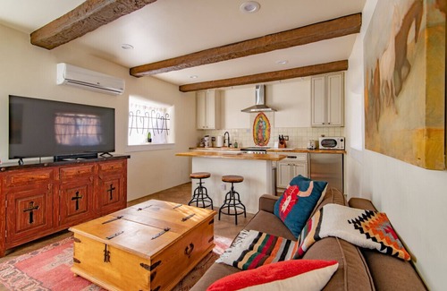 South Capitol Condo | Historic Adobe Casita Downtown - Spacious 465 Sq Ft + Patio