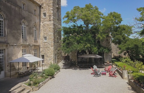 Agel Other | historic castle, mansion with character,swimming pool, park, tennis, WIFI
