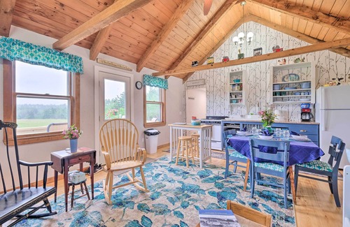 Cherryfield Cottage | Historic Cottage on Horse Farm: FirePit & BBQ