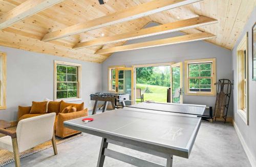 Pine Plains House | Historic Cottage w Brand New Hot Tub and Game Room