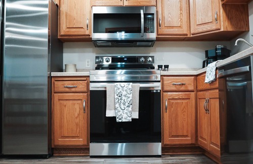 Fredericksburg Apartment | Historic Downtown Amish Country Guest House
