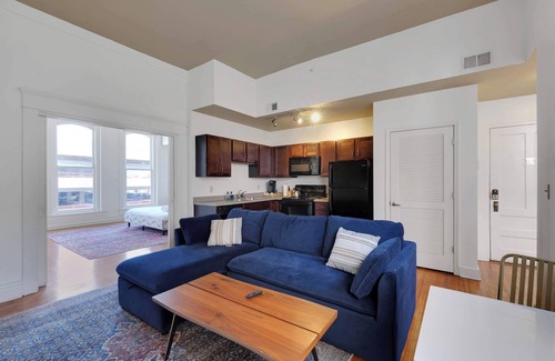 West Main Historic District Apartment | Historic Guthrie Coke Lofts, Downtown Louisville