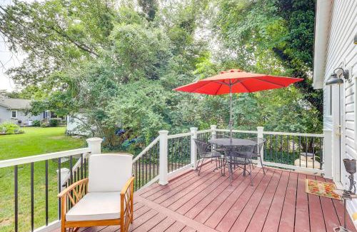 Milton House | Historic Home with Deck in Downtown Milton!