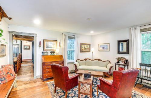 Milton House | Historic Home with Deck in Downtown Milton!