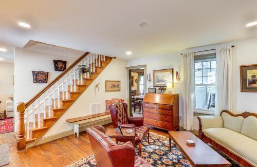 Milton House | Historic Home with Deck in Downtown Milton!