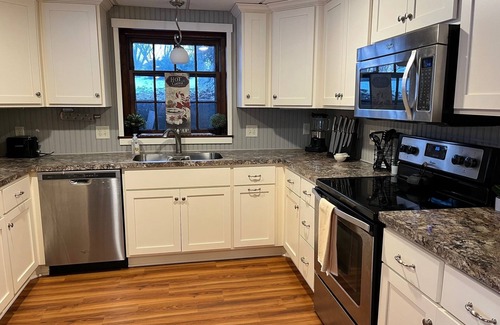 Mora House | Historic lake home right in town with lots of room inside and out