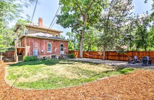 University Park House | Historic Redstone with Large Backyard, Walk To CSU!
