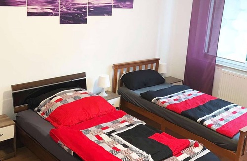 Hemer Apartment | HM02 Apartment with elevator, balcony and free WiFi in Hemer