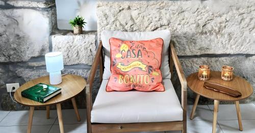 Baiona Old Town Apartment | Holibai Pedra Serena, Bonito apartamento en el centro histórico, Baiona