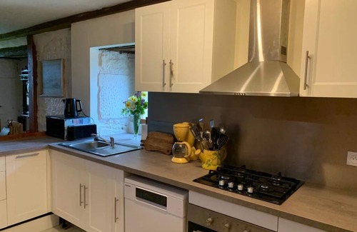 Saint-Martin-des-Besaces House | Holiday Accommodation in Normandy, France Part of a 14th Century Chateau