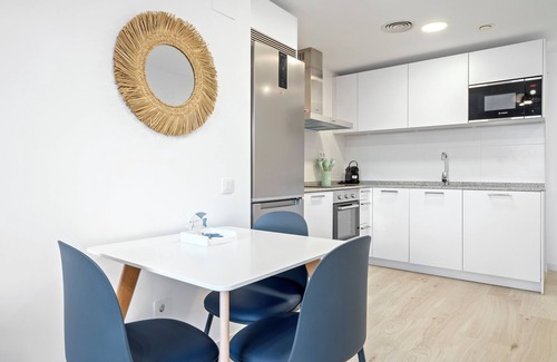 Roques Daurades Apartment | Holiday Apartment "Aqua by Enjoy Rocas Doradas" with Shared Pool, Private Terrace & Wi-Fi