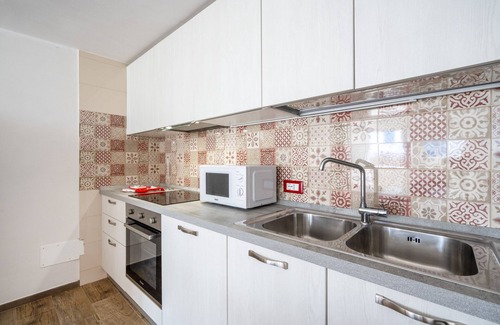 Savelletri Apartment | Holiday Apartment "Gufo Di Mare - Rosso" with Sea View, Private Terrace