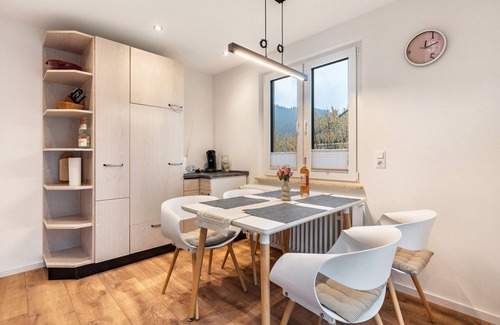 Oppenau Apartment | Holiday Apartment 'Im Grünen' with Private Terrace, Balcony and Wi-Fi