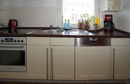 Cappel-Neufeld House | Holiday Apartment "Kiebitz Mit Sauna" with Private Terrace, Private Garden & Wi-Fi