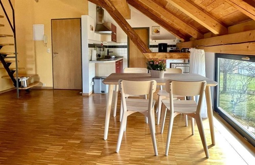Schmorsdorf Apartment | Holiday apartment "Maisonette Julia", Bedsitter - Alte Scheune Rietzschelhof