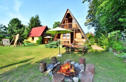 gmina Sianow House | Holiday cottage near the lake, Osieki