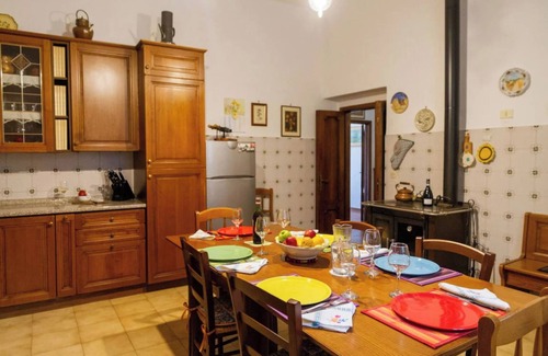 Montemassi House | Holiday Home 'Amazing Tuscany Window' with Sea View, Wi-Fi and Air Conditioning