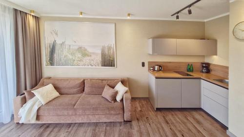 Miedzyzdroje Apartment | Holiday Home Bel Mare 305e z sypialnią i z balkonem