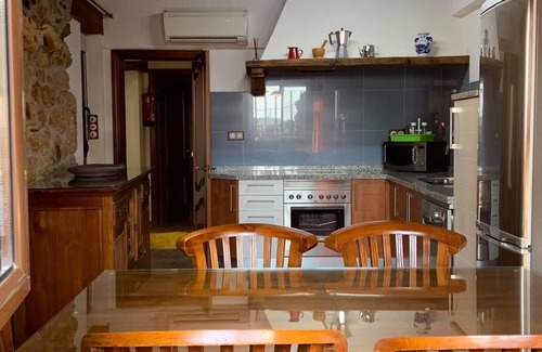 Villar de Ciervo House | Holiday Home 'Casa Rural La Vertedera 3' with Private Terrace, Balcony and Air Conditioning