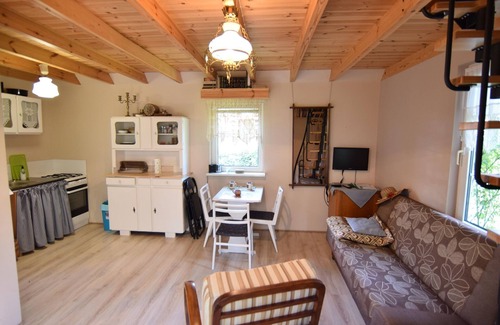 Parchowo House | Holiday Home near Lake Mausz with Sauna